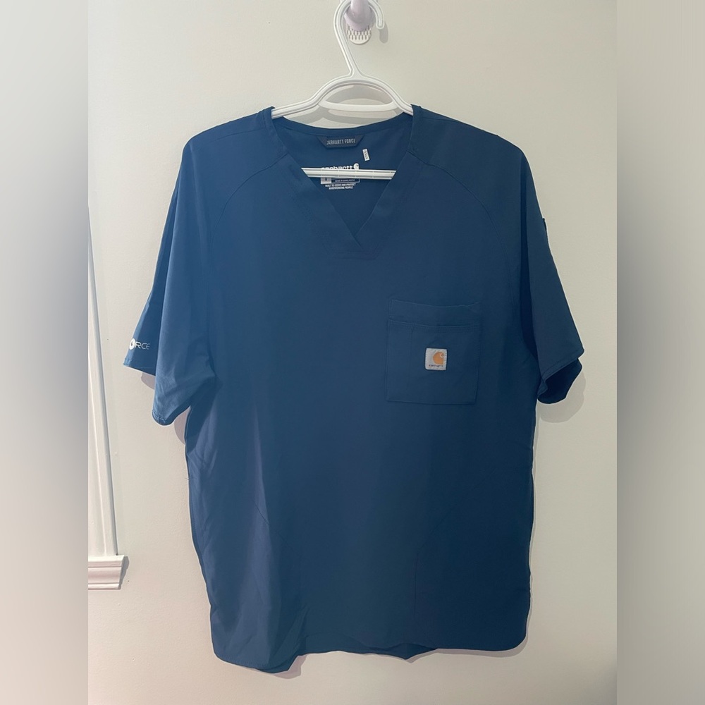 Force1 Men's Dark Blue Work Shirt